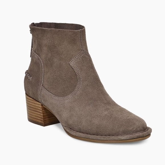 UGG Shoes - NEW UGG Women’s Boot Bandera Suede Ankle Mole Gray